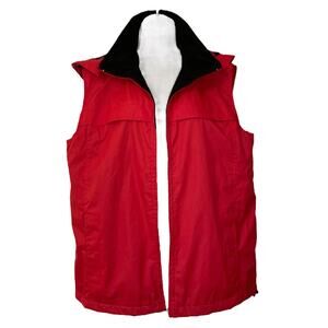 Weatherproof Vest, Warm Fleece Lined Waterproof Vest, Zip Off Hoodie, Lad‎ 2XL
